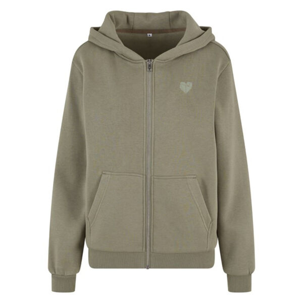 power personal training - Women’s fluffy zip hoodie Thumbnail